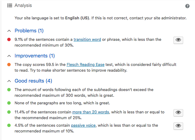 readability optimizing blogs yoast seo Optimize Blog Posts for SEO