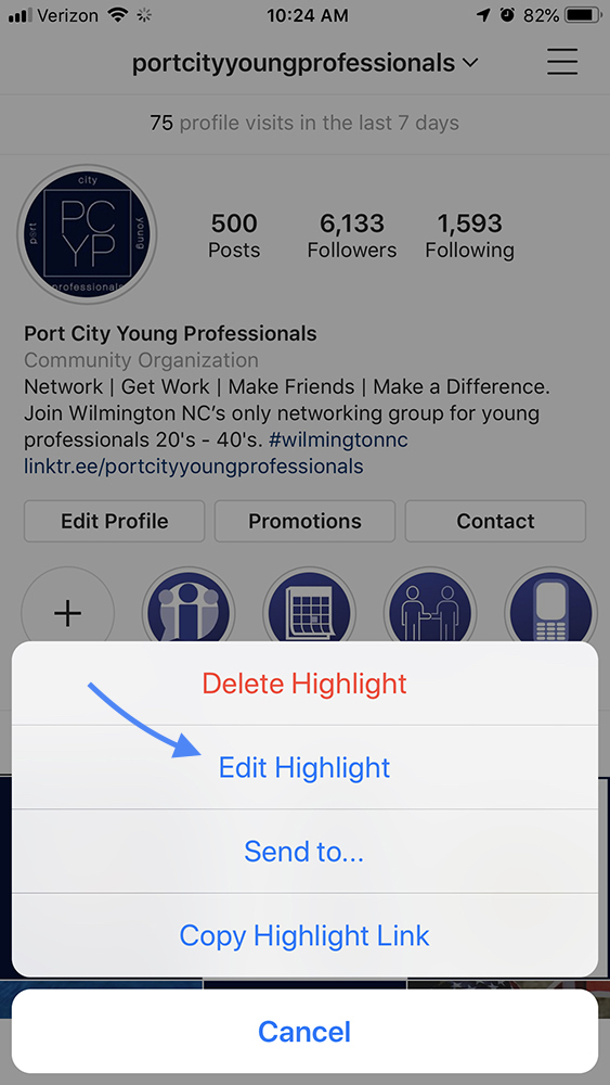 How to Edit an Instagram Highlight