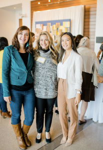 Alisha Browne, Jenna Curry and Jessica Pham at the Rise and Shine Conference 2019